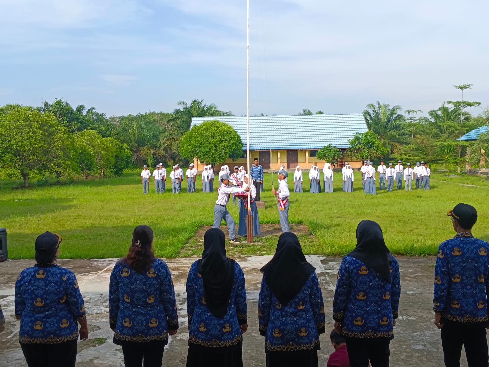 Upacara bendera dalam rangka memperingati Hari Lahir Pancasila (8)